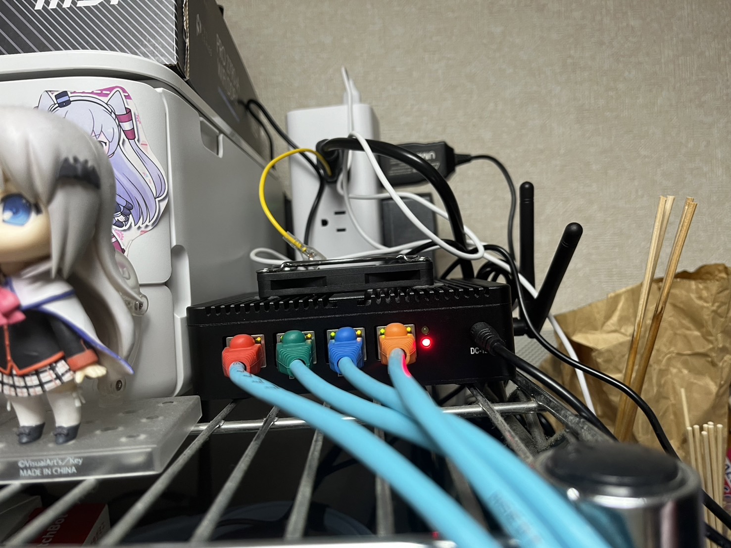 設置後のハード