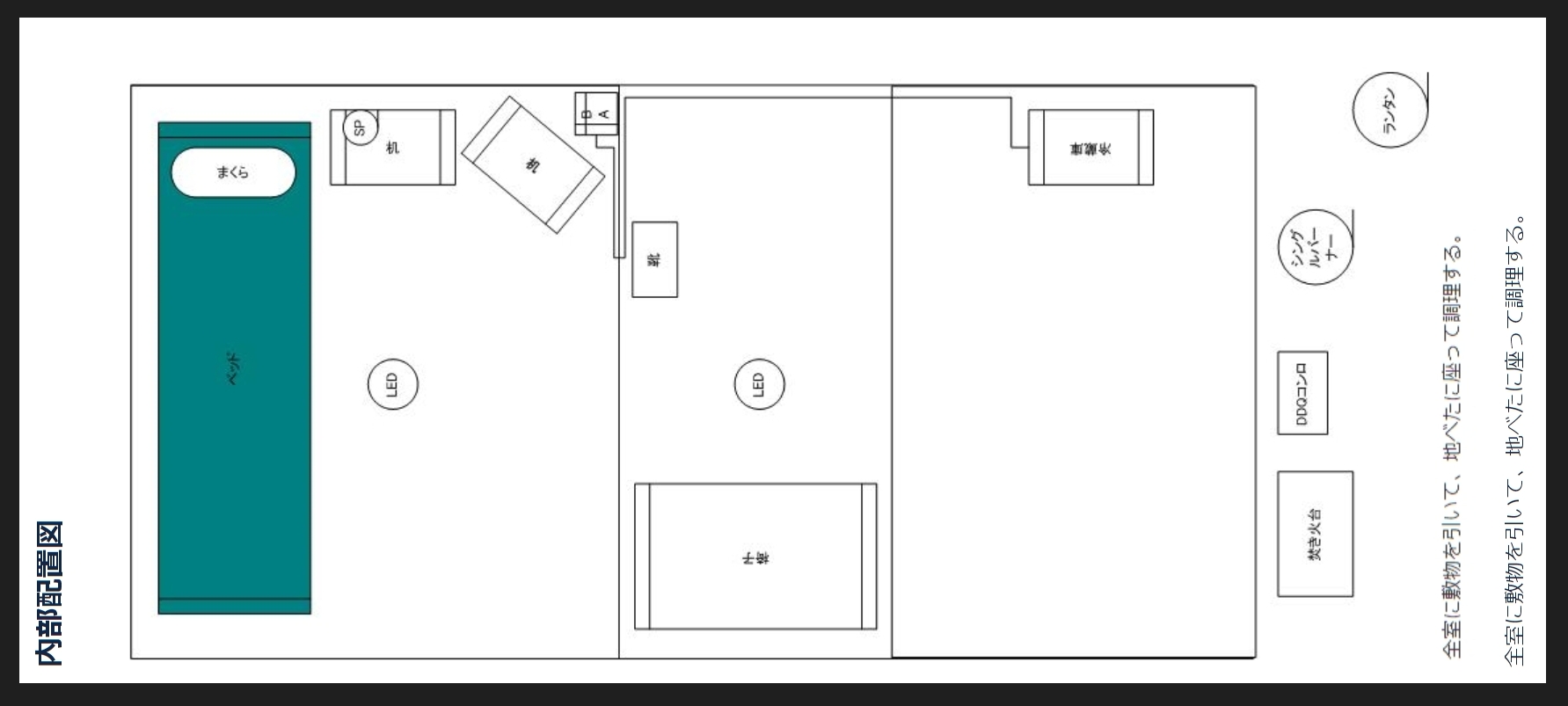 配置図（ソロ用）